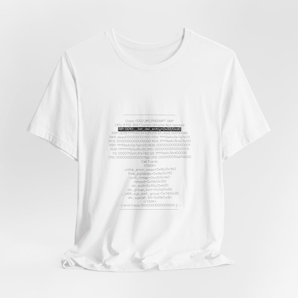 Oops — Panic Tee