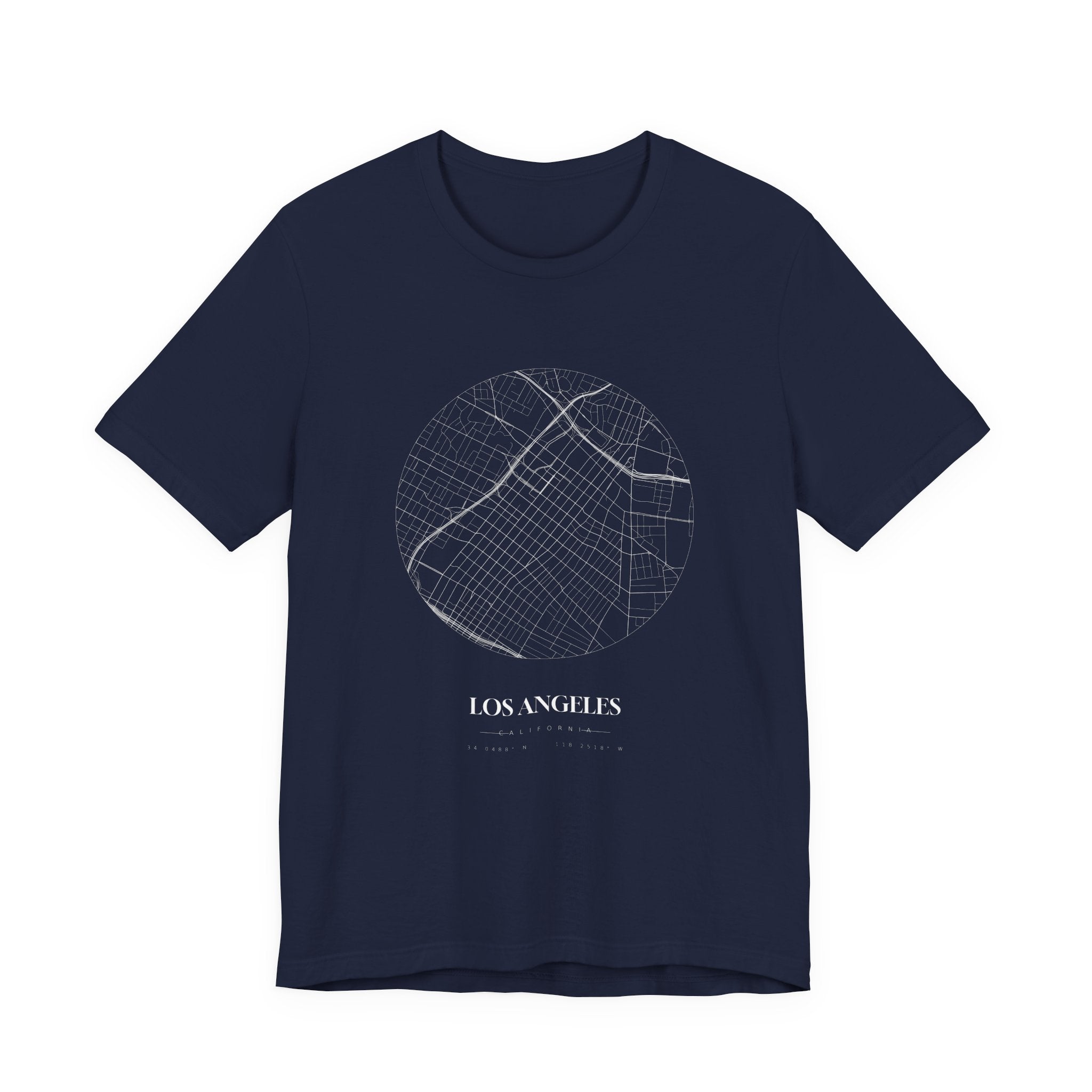 Los Angeles Street Map Tee — Atlas