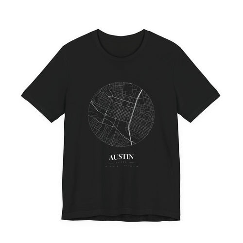 Austin Street Map Tee — Atlas