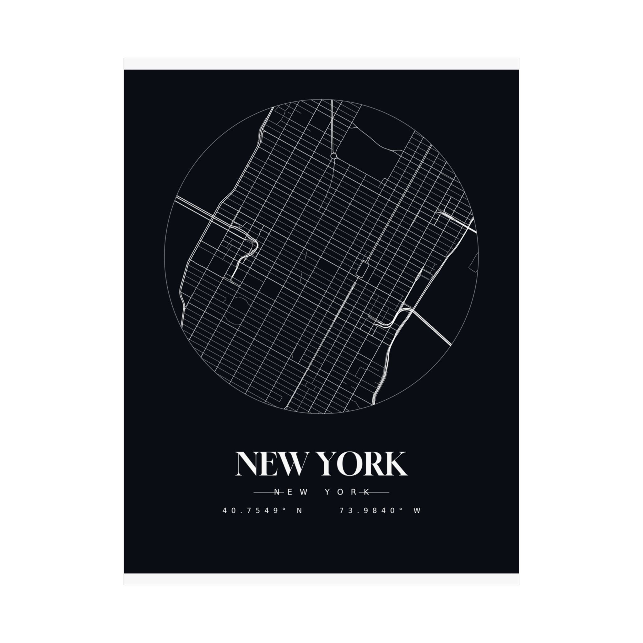 New York — Atlas Poster