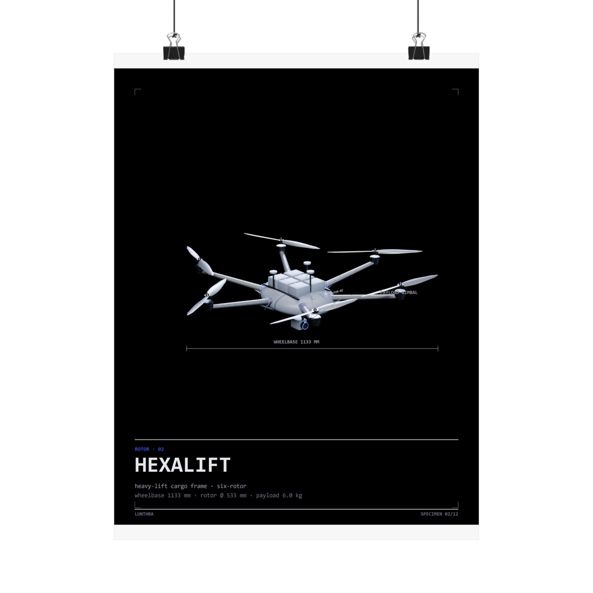Hexalift — Rotor Poster