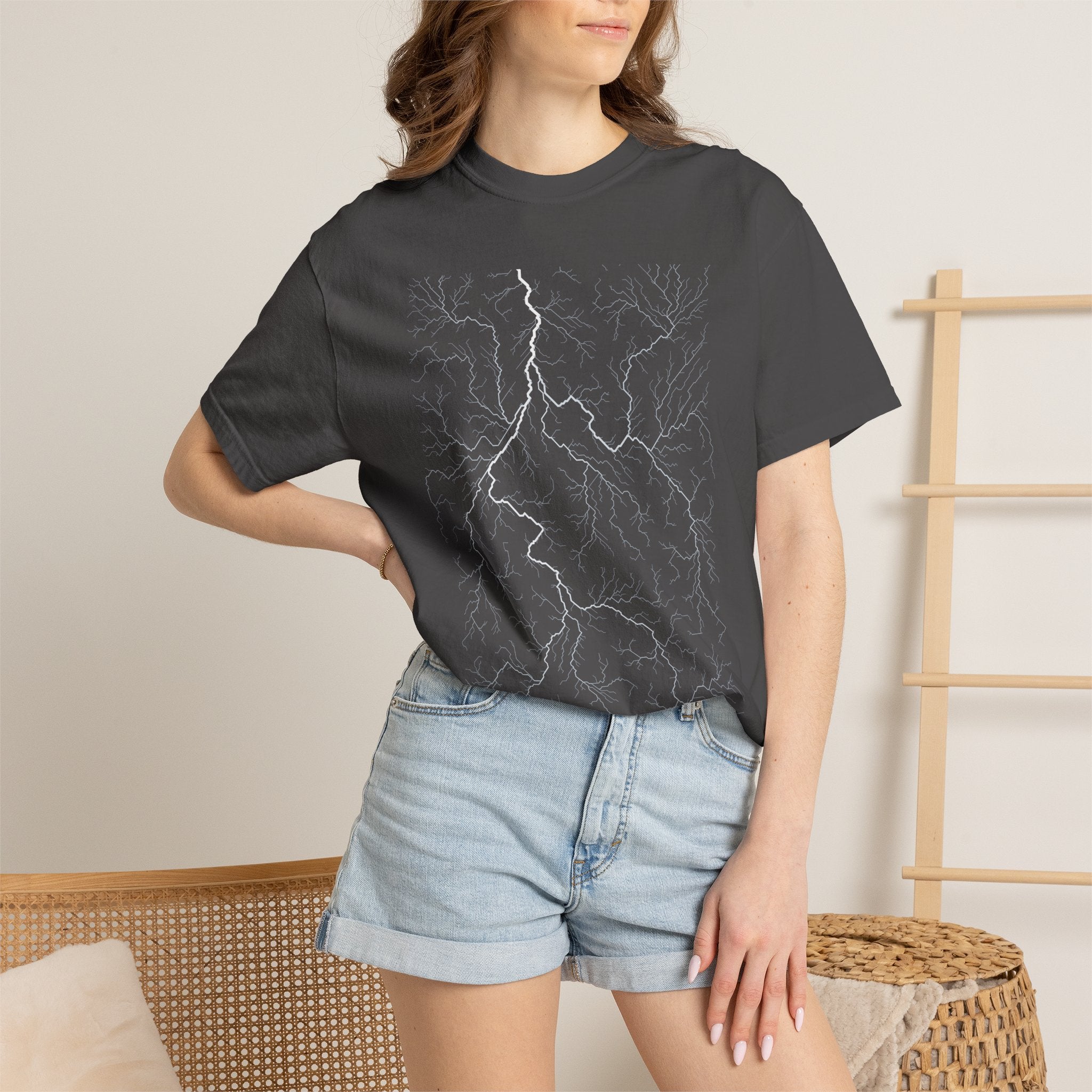 Nile Tee - Modeled Drainage Network Art | Men's