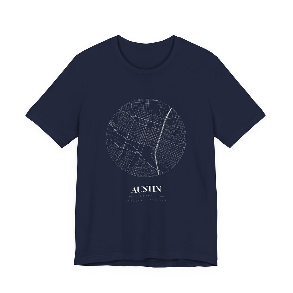 Austin Street Map Tee — Atlas