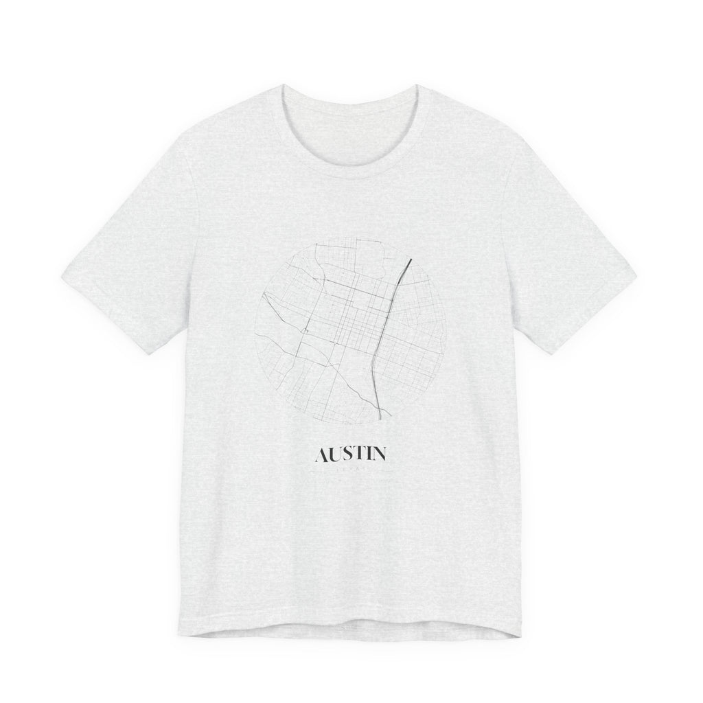 Austin Street Map Tee — Atlas