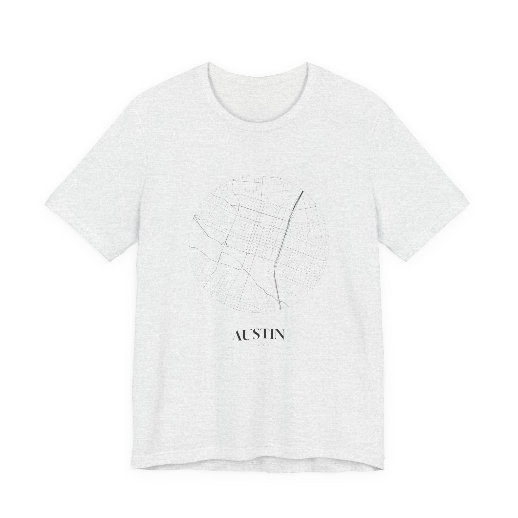 Austin Street Map Tee — Atlas