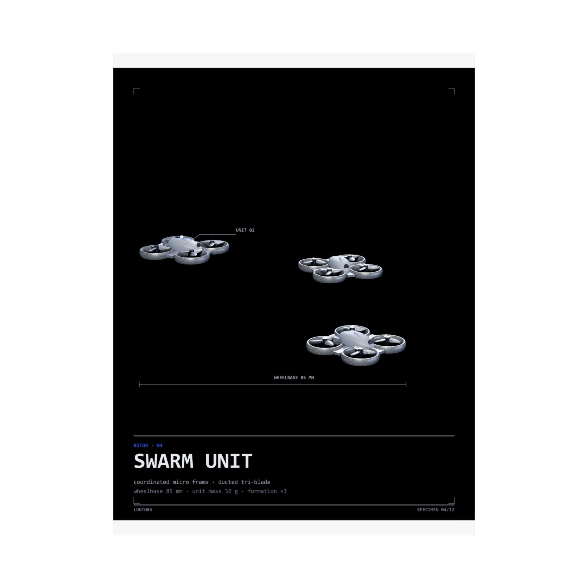 Swarm Unit — Rotor Poster