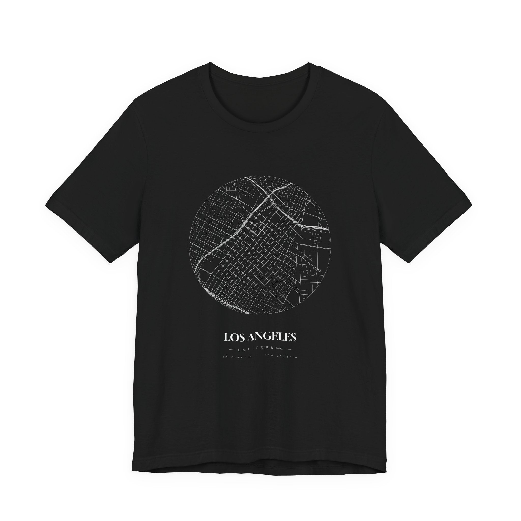 Los Angeles Street Map Tee — Atlas