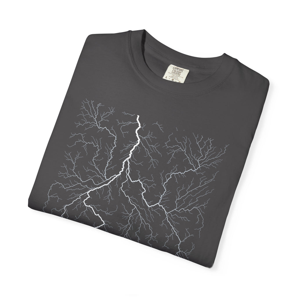 Nile Tee - Modeled Drainage Network Art | Men's
