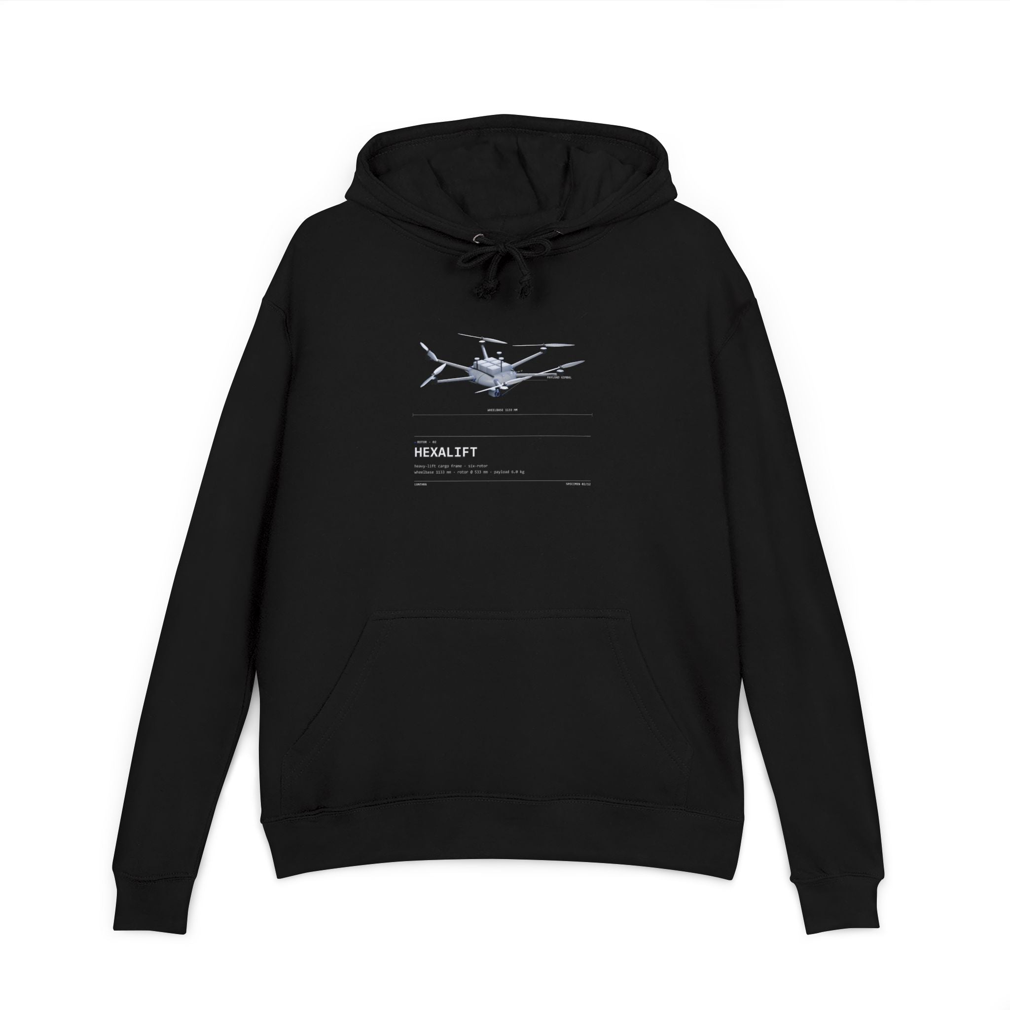Hexalift — Rotor Hoodie
