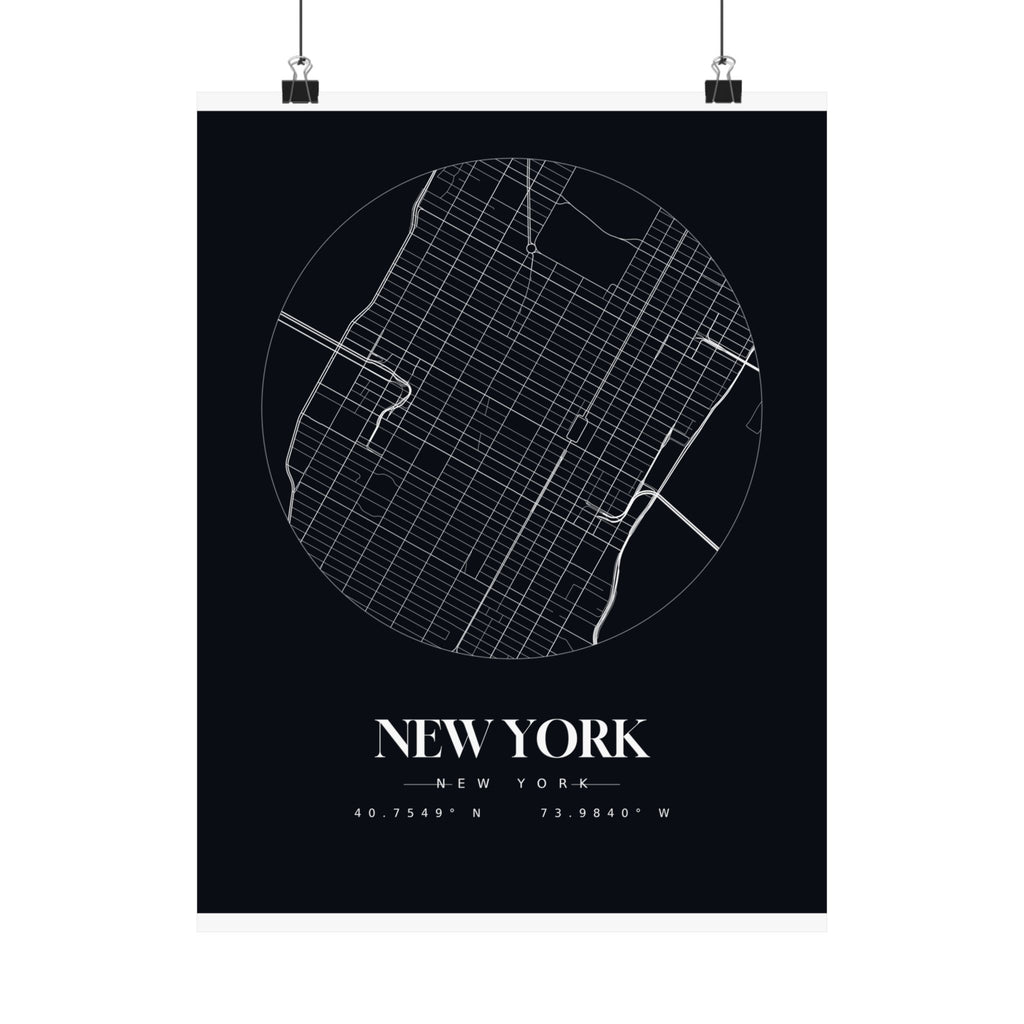 New York — Atlas Poster
