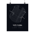 New York — Atlas Poster
