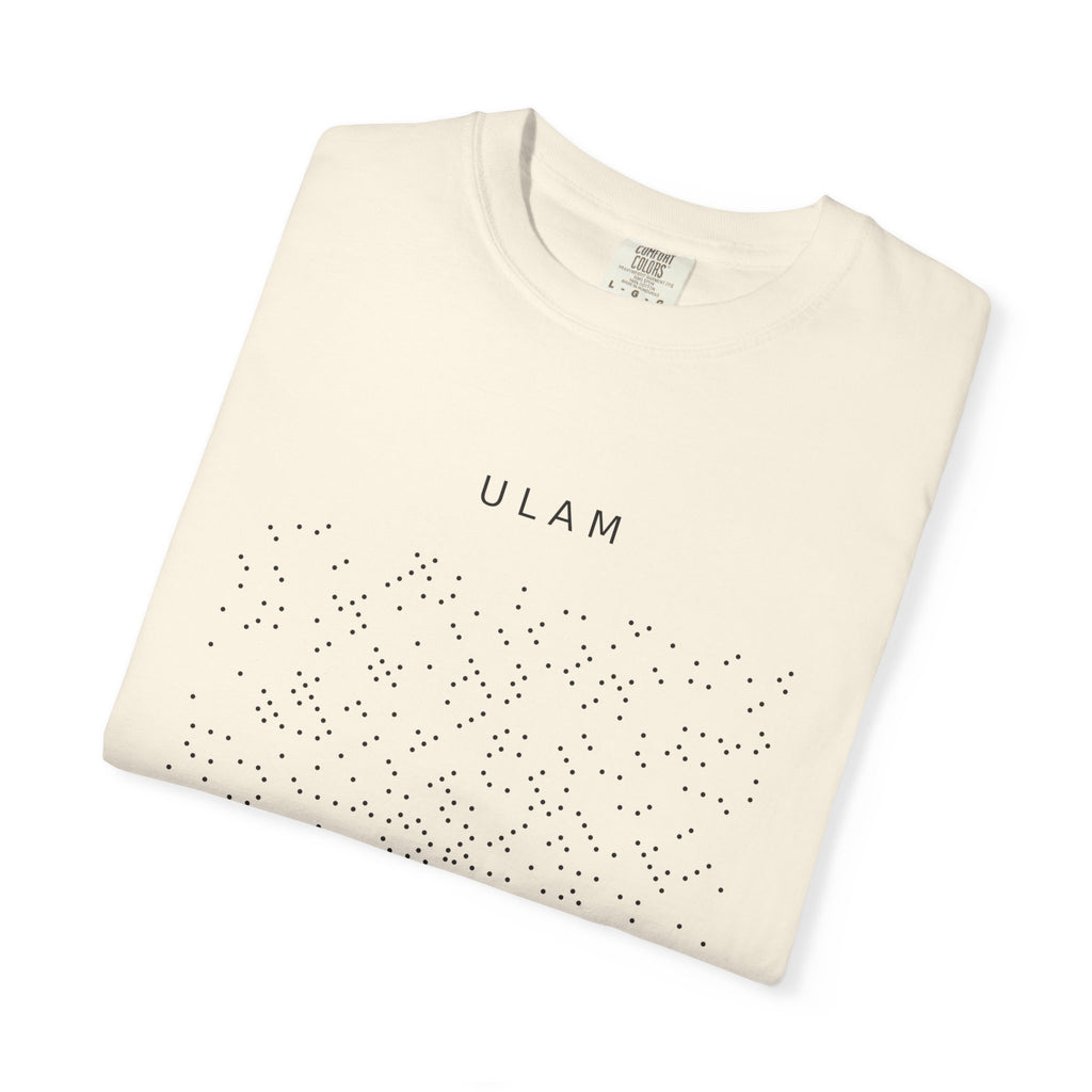 Ulam — Prime Number Spiral Heavyweight Tee