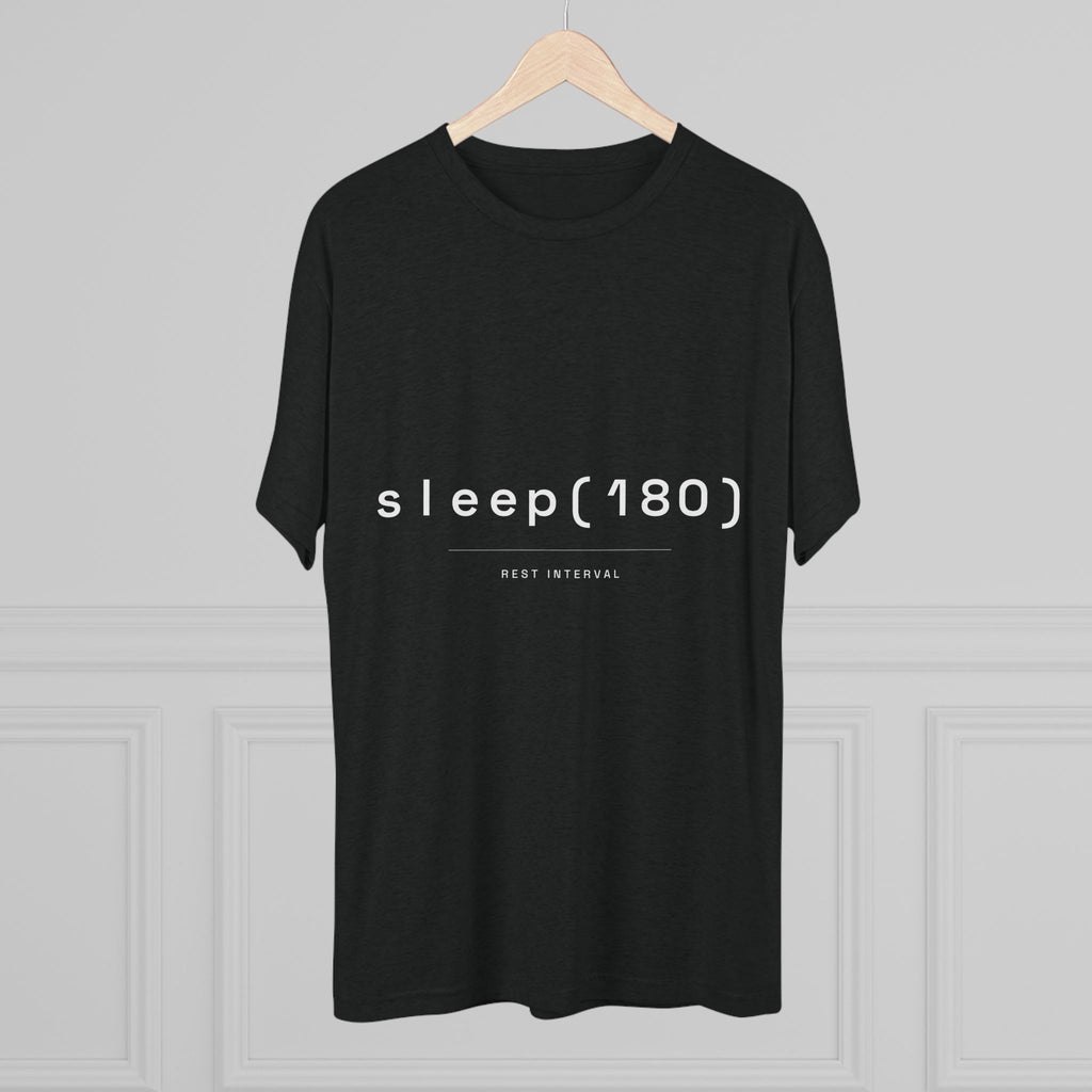 Rest Interval Tee — sleep(180)