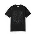 Ganges-Brahmaputra Tee - Modeled Drainage Network Art | Men's