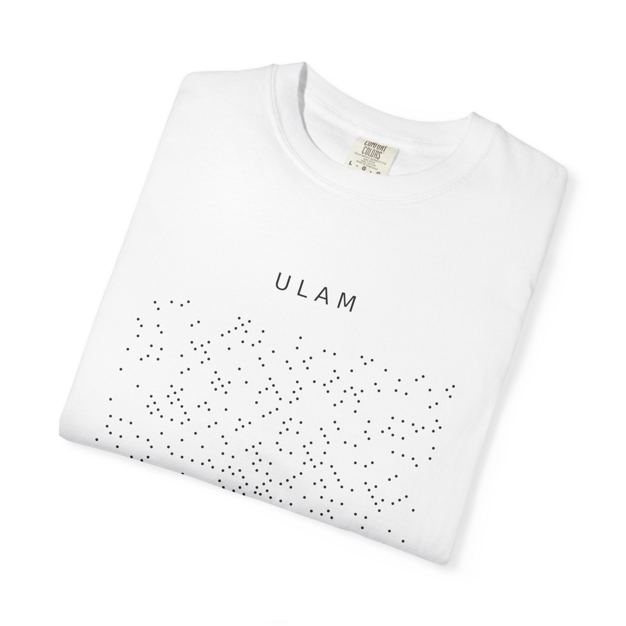 Ulam — Prime Number Spiral Heavyweight Tee