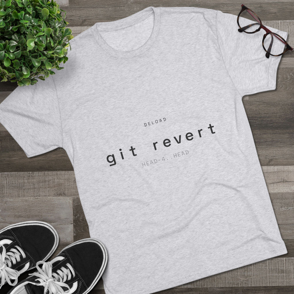 Deload Tee — git revert