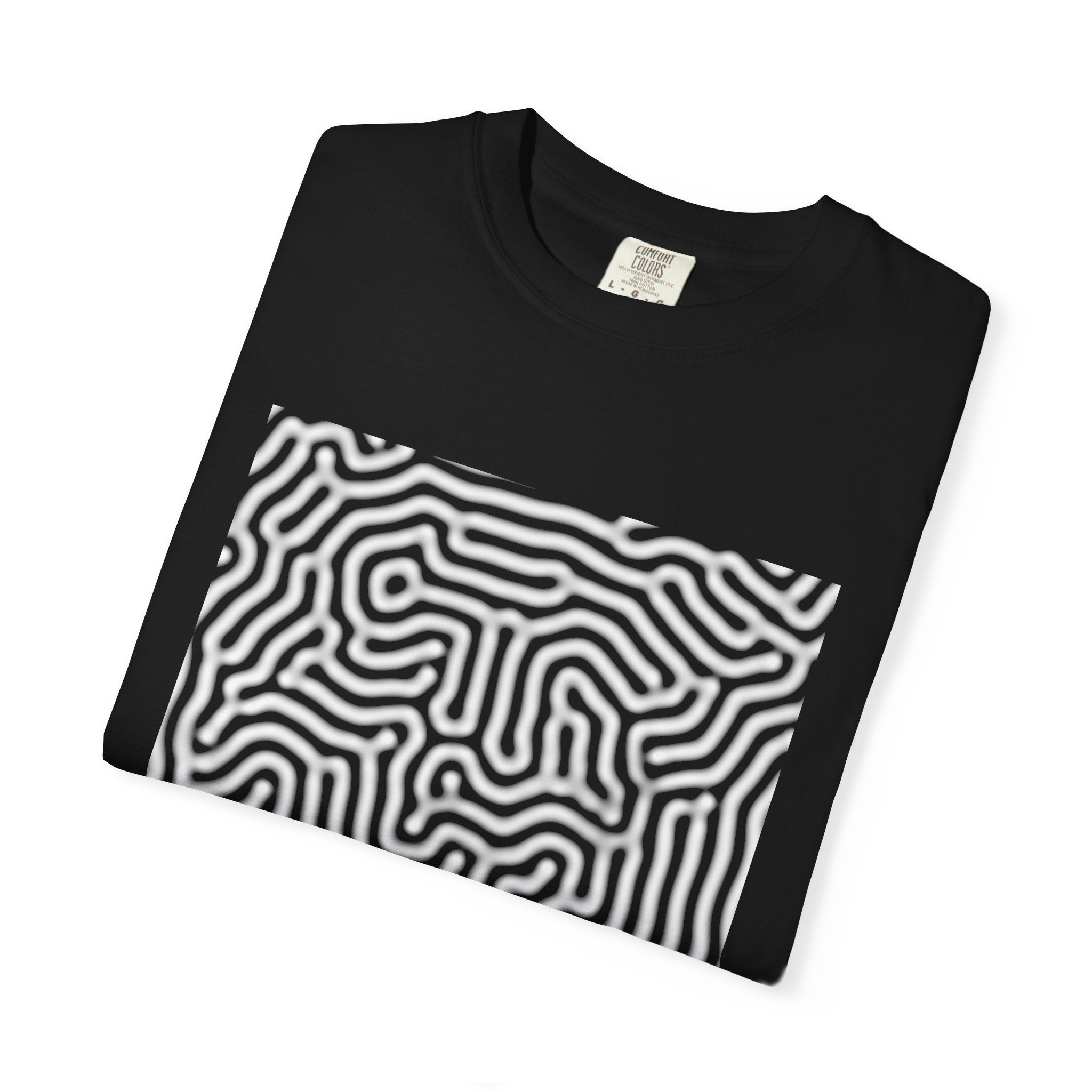 Zebra Tee - Turing Reaction-Diffusion Art | Men's