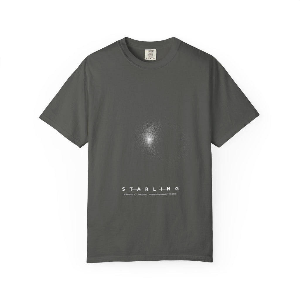 Starling Murmuration Tee - Boids Flocking Model Art | Men's