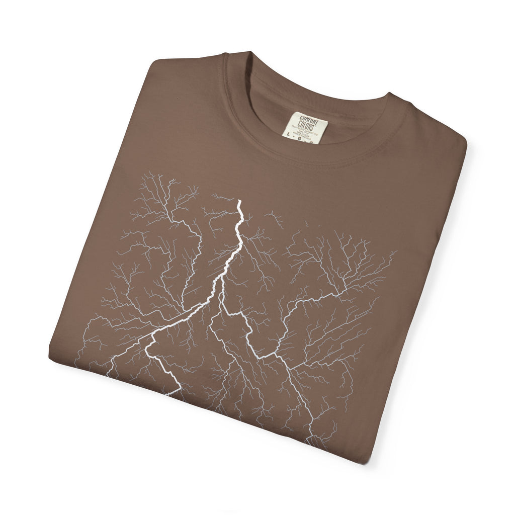 Nile Tee - Modeled Drainage Network Art | Men's