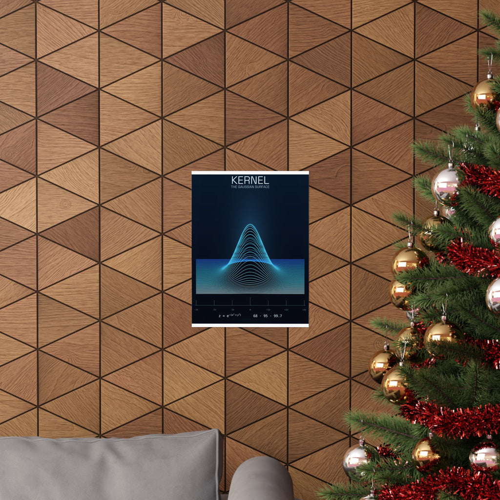 Gaussian Surface - Kernel Poster