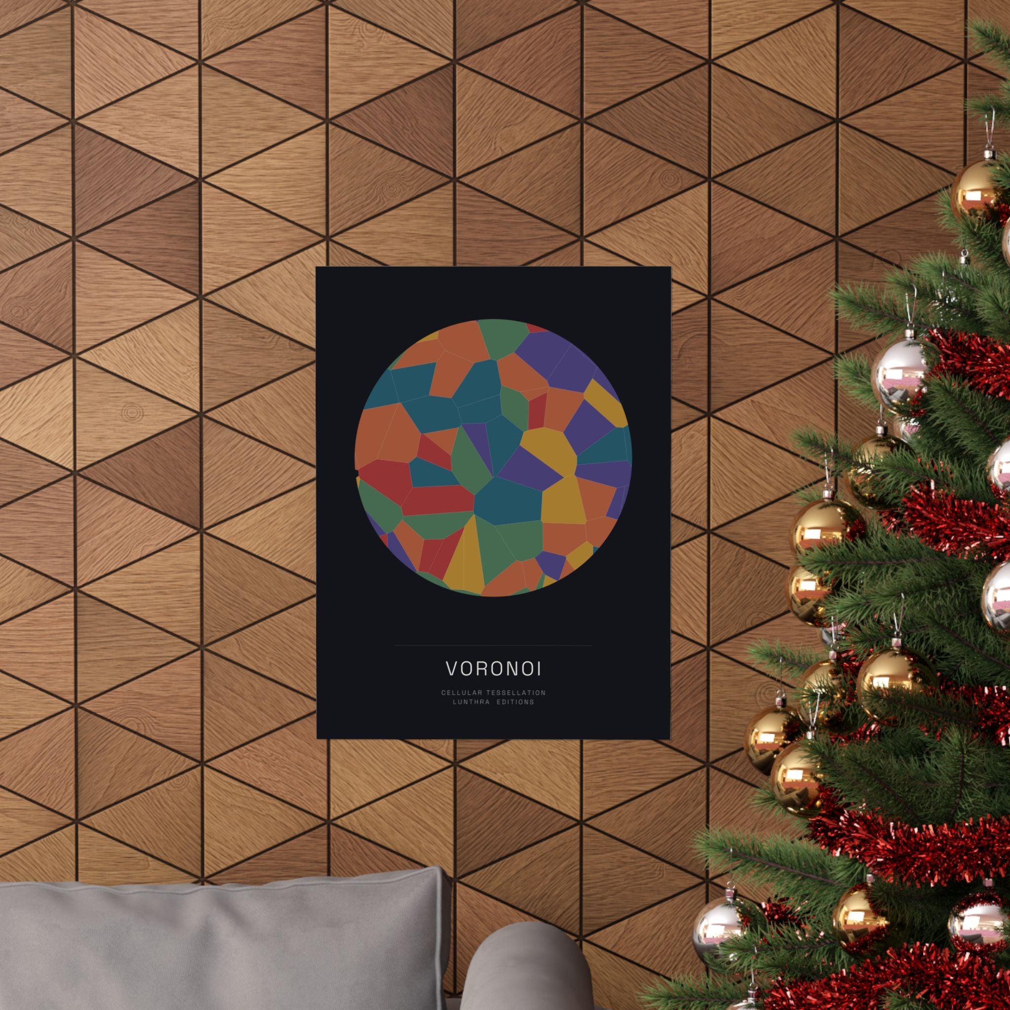 Voronoi — Edition (Matte Poster)