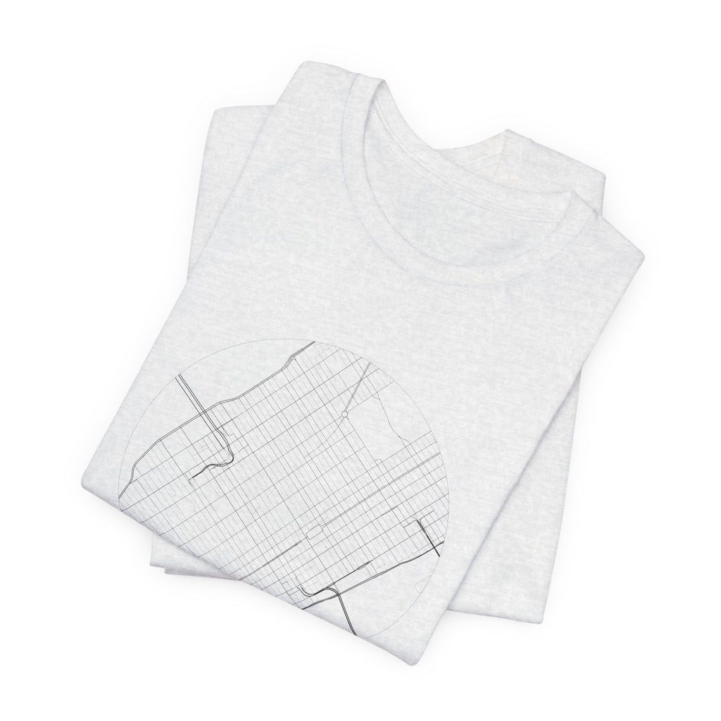 New York Street Map Tee — Atlas
