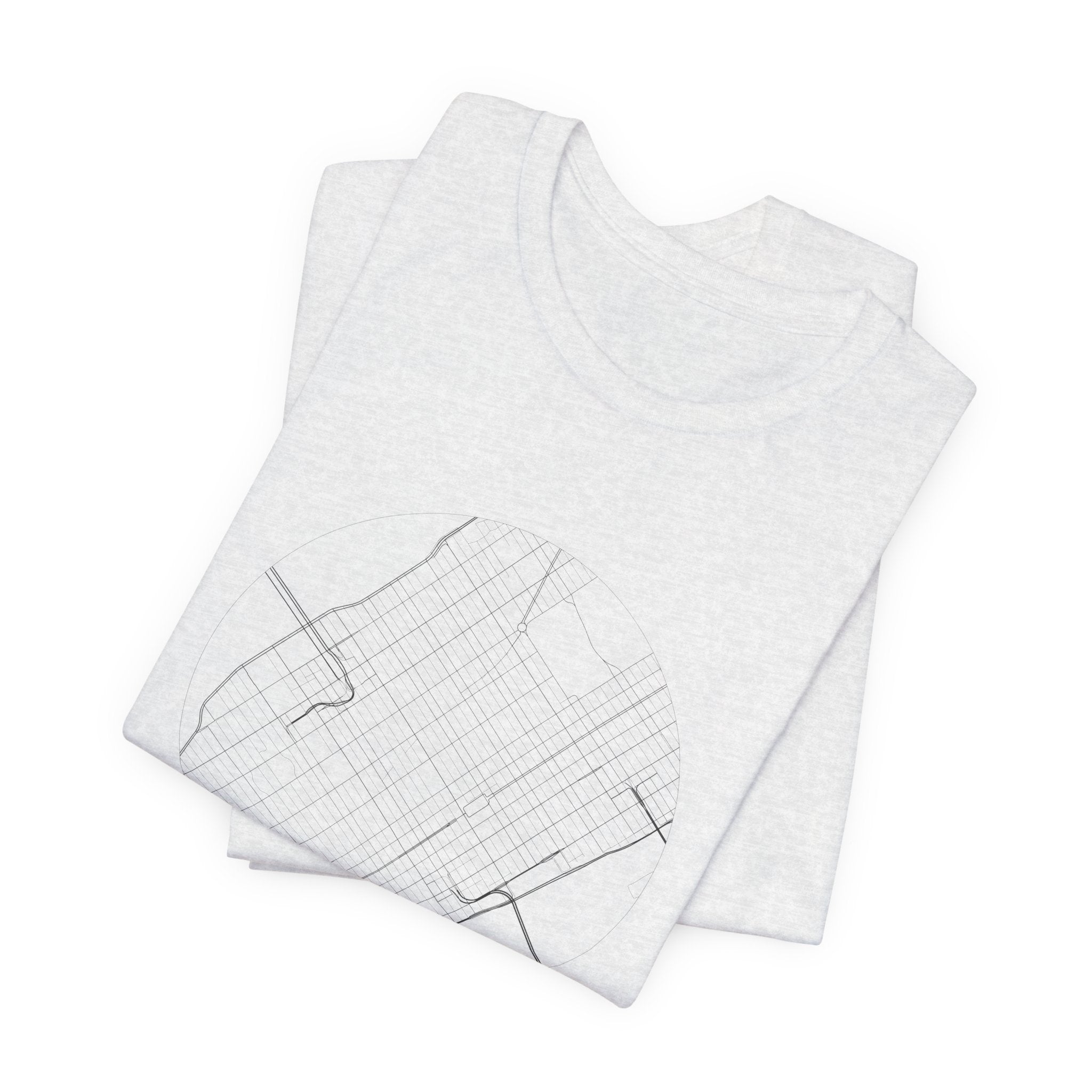 New York Street Map Tee — Atlas