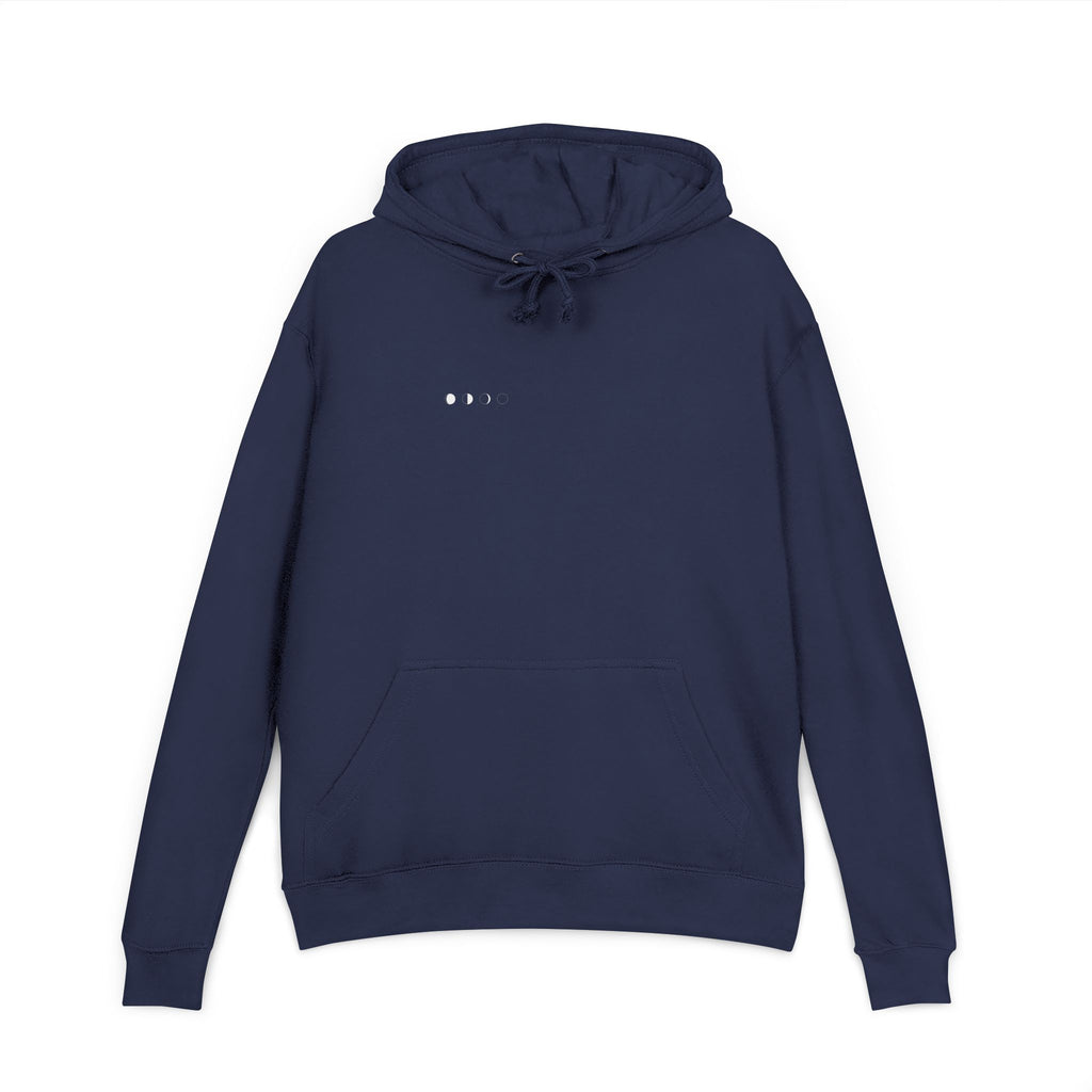 Lunar Cycle Hoodie — Moon Phases French Terry