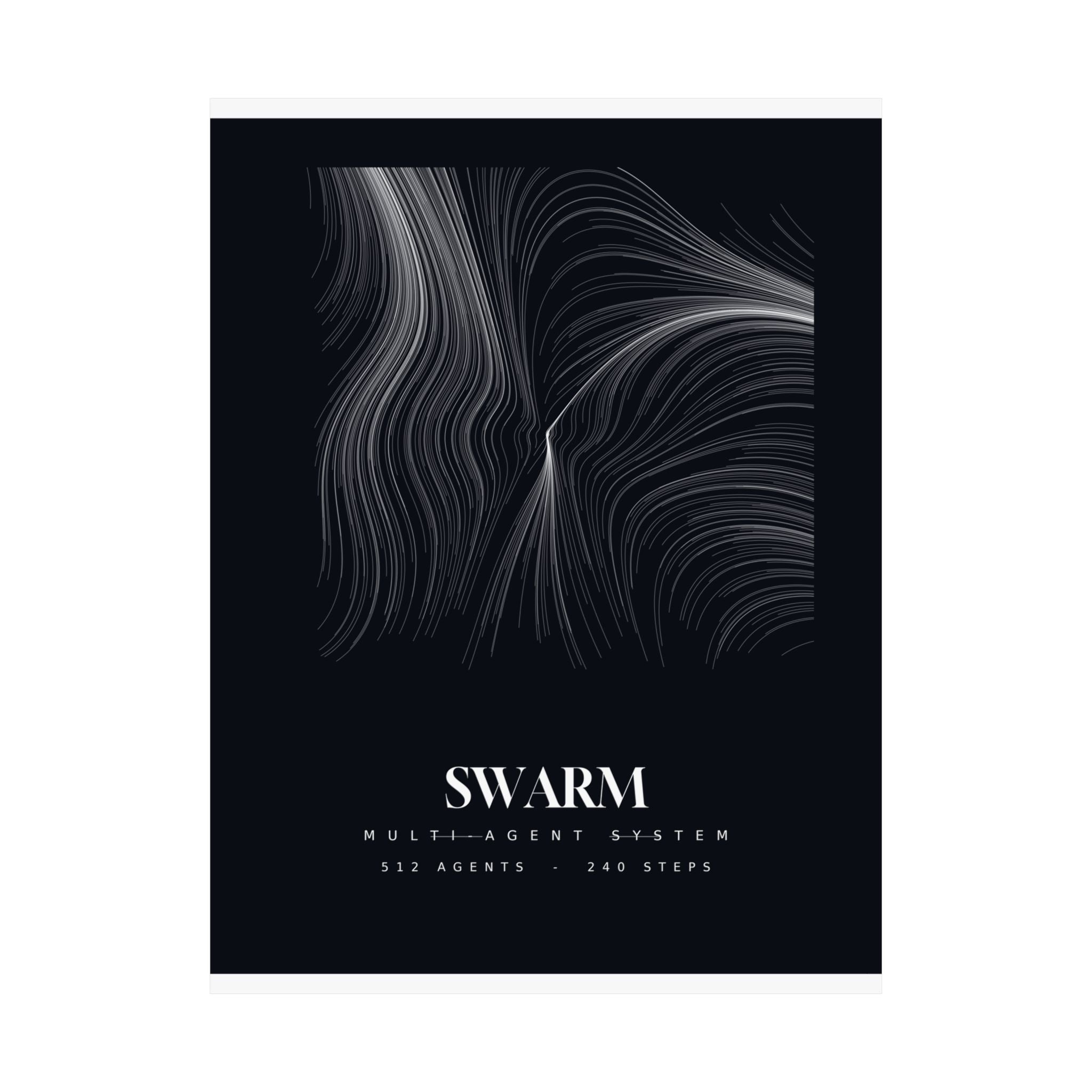 Swarm — Latent Art Poster