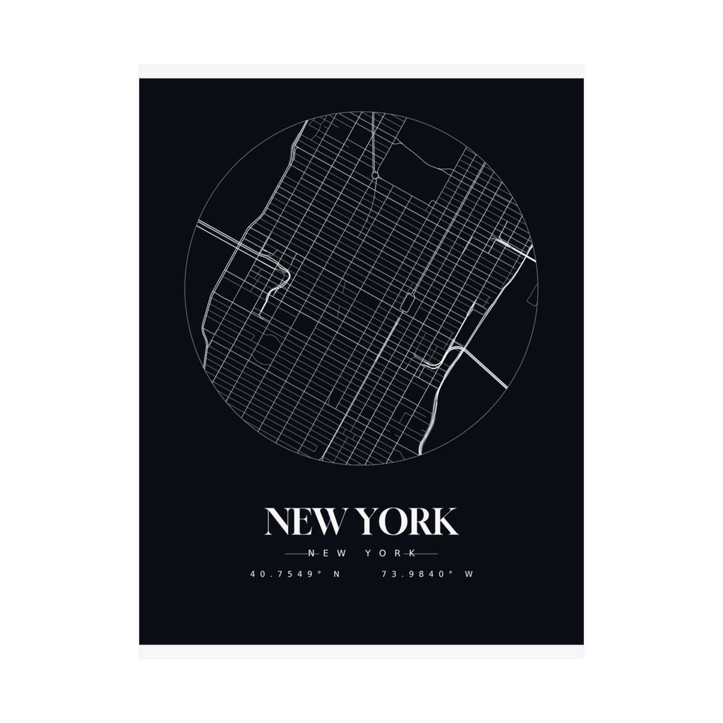 New York — Atlas Poster