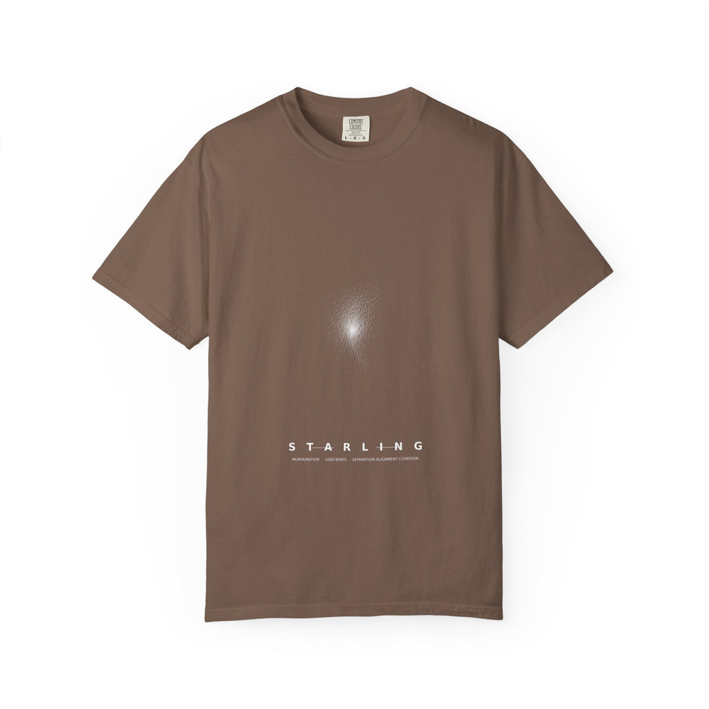 Starling Murmuration Tee - Boids Flocking Model Art | Men's