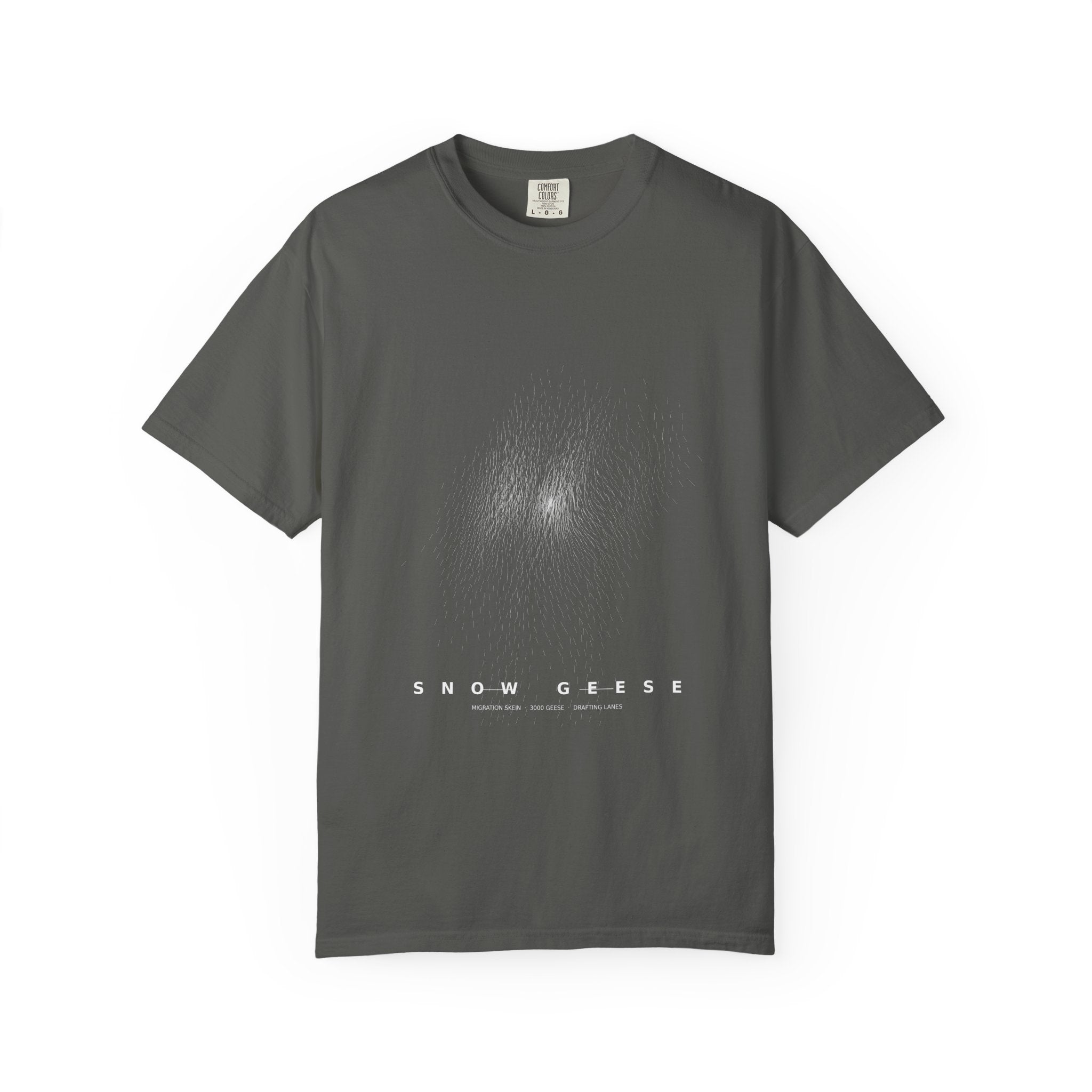 Snow Geese Skein Tee - Boids Flocking Model Art | Men's