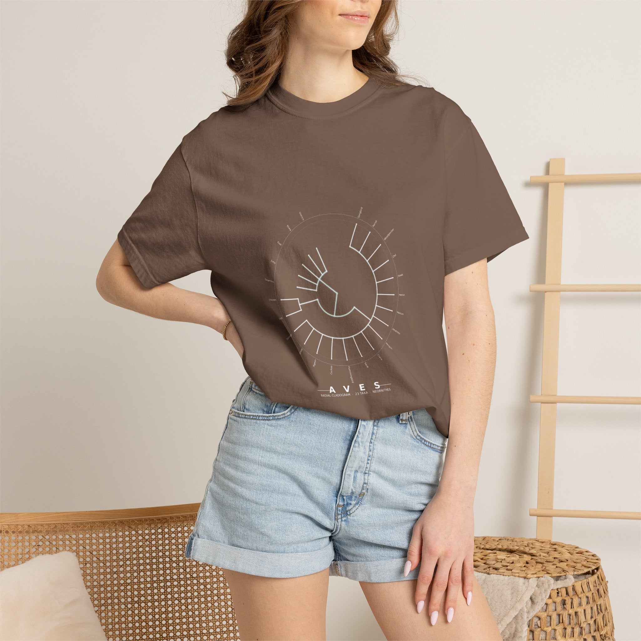 Aves Tee - Phylogeny Cladogram Art | Men's