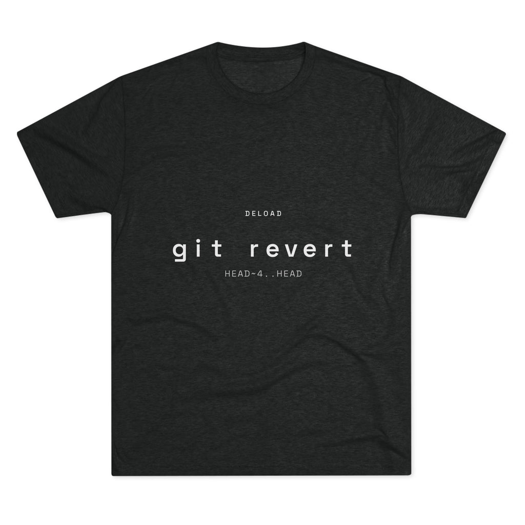 Deload Tee — git revert