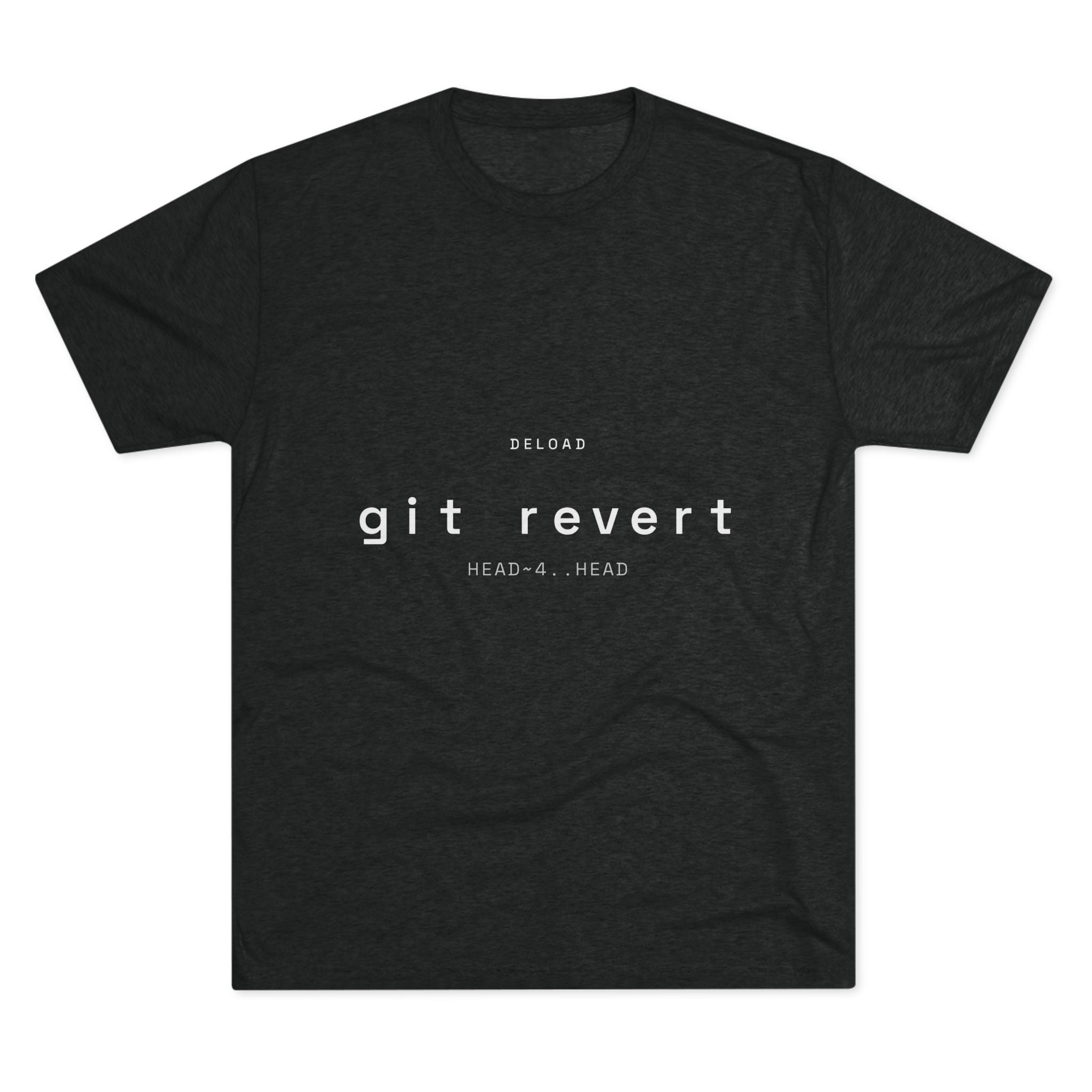Deload Tee — git revert
