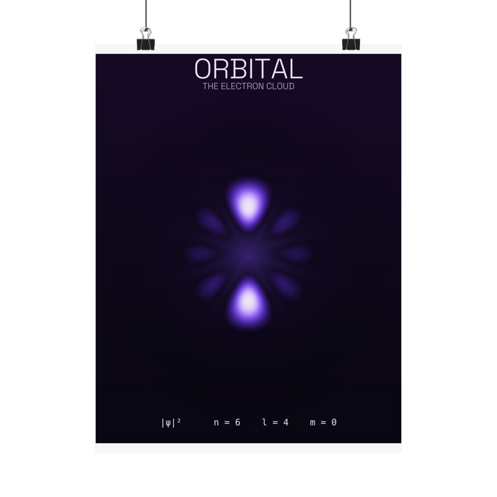 Electron Cloud - Orbital Poster