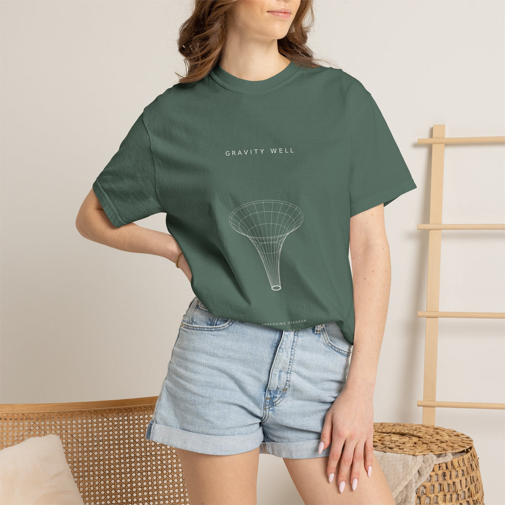 Gravity Well — Embedding Diagram Tee