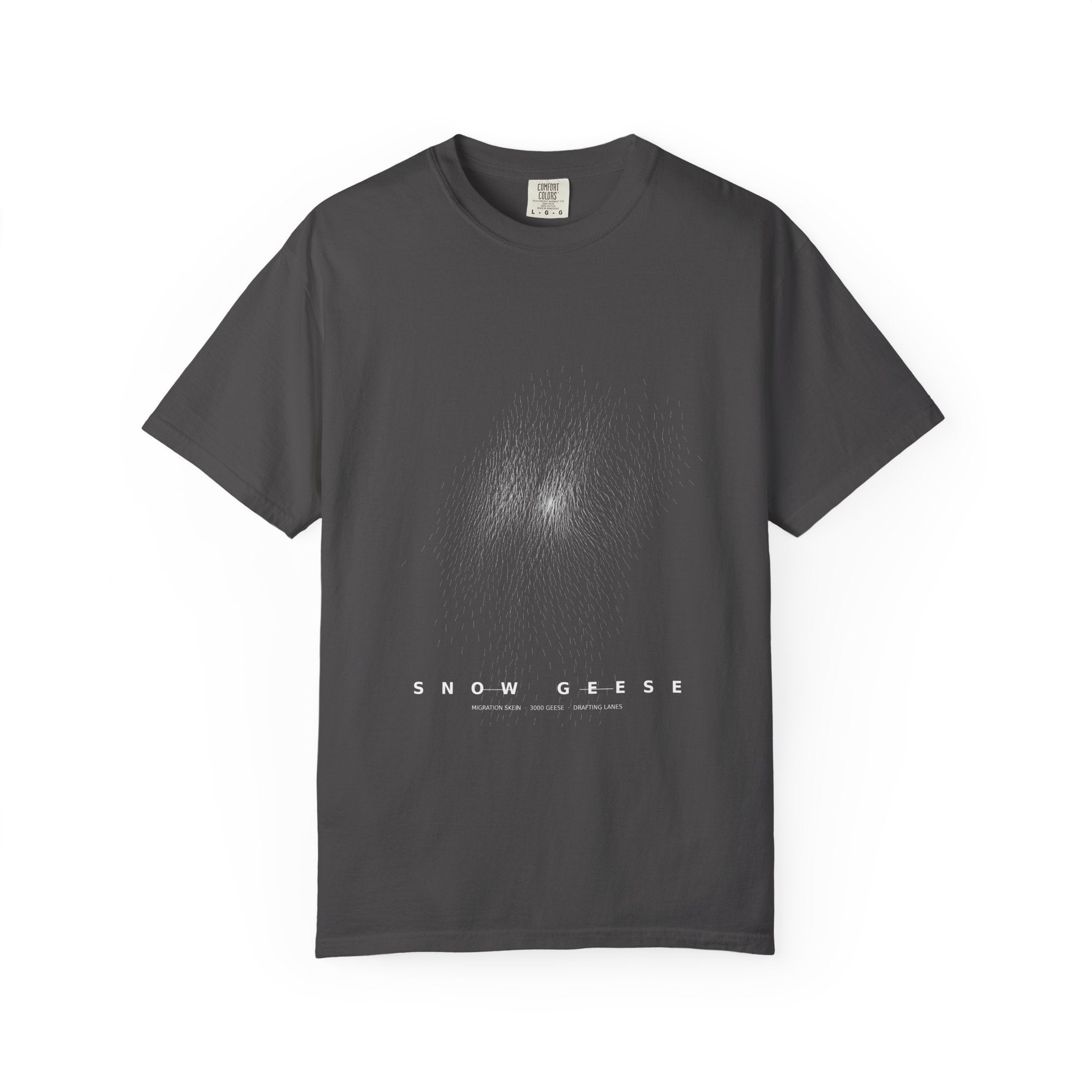 Snow Geese Skein Tee - Boids Flocking Model Art | Men's