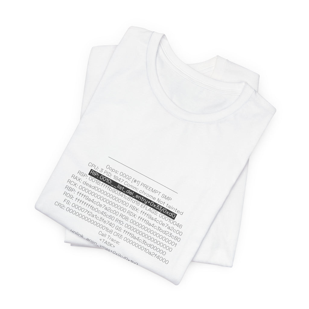 Oops — Panic Tee