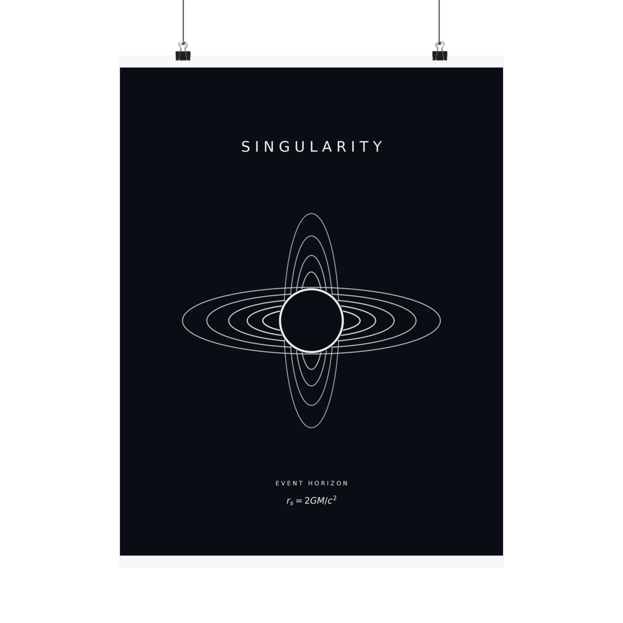 Singularity — Event Horizon Poster
