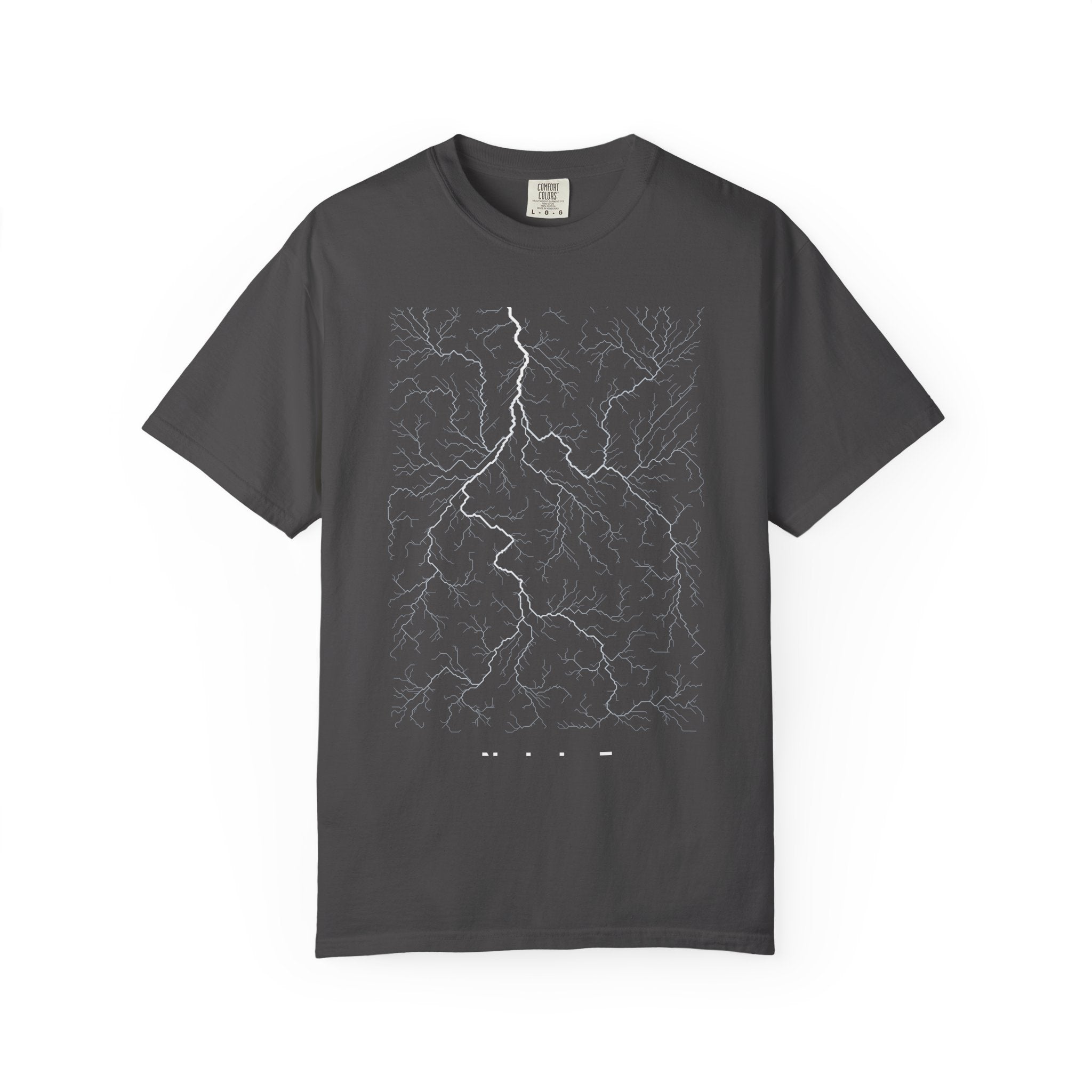 Nile Tee - Modeled Drainage Network Art | Men's