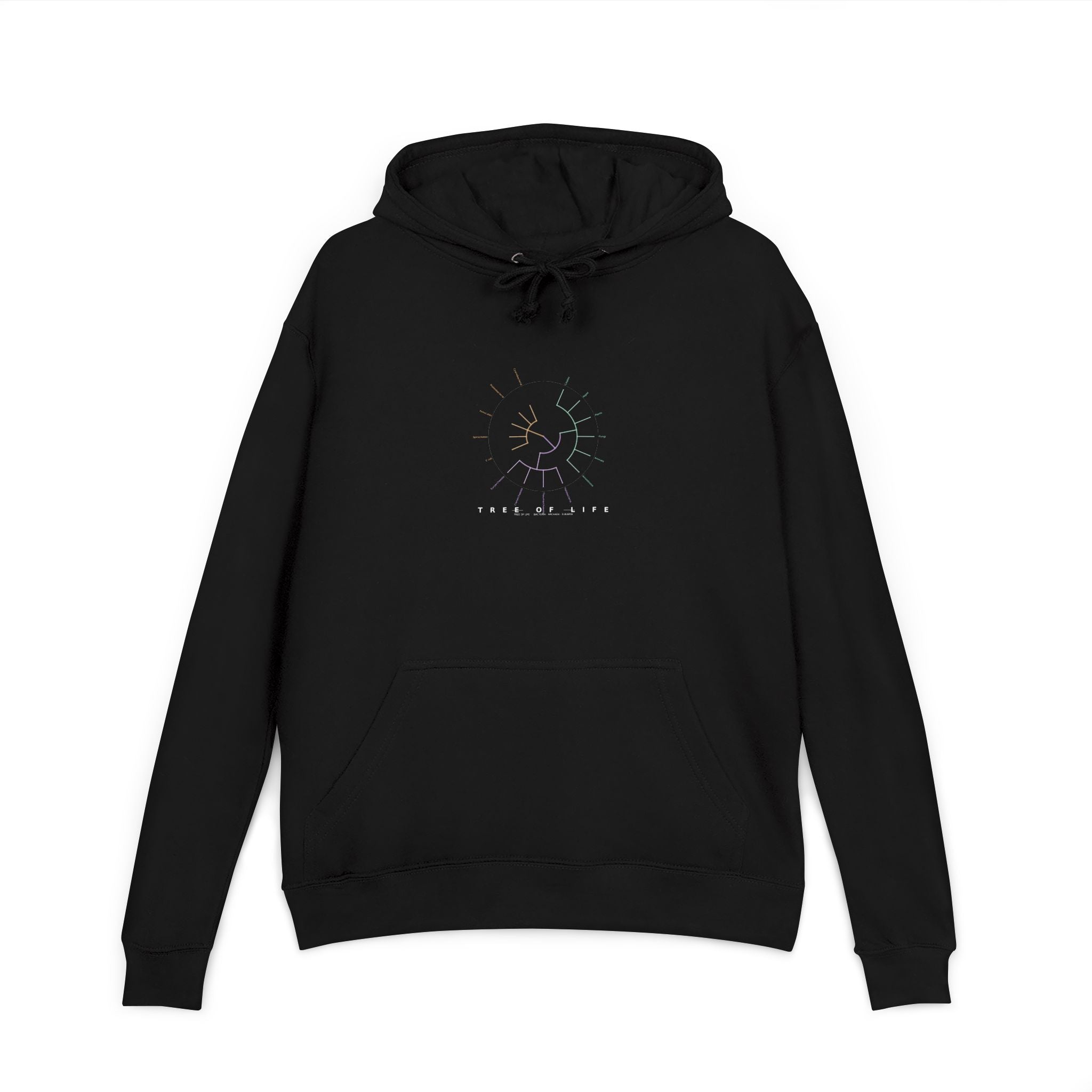 Tree of Life Hoodie - Phylogeny Cladogram Art | Men's