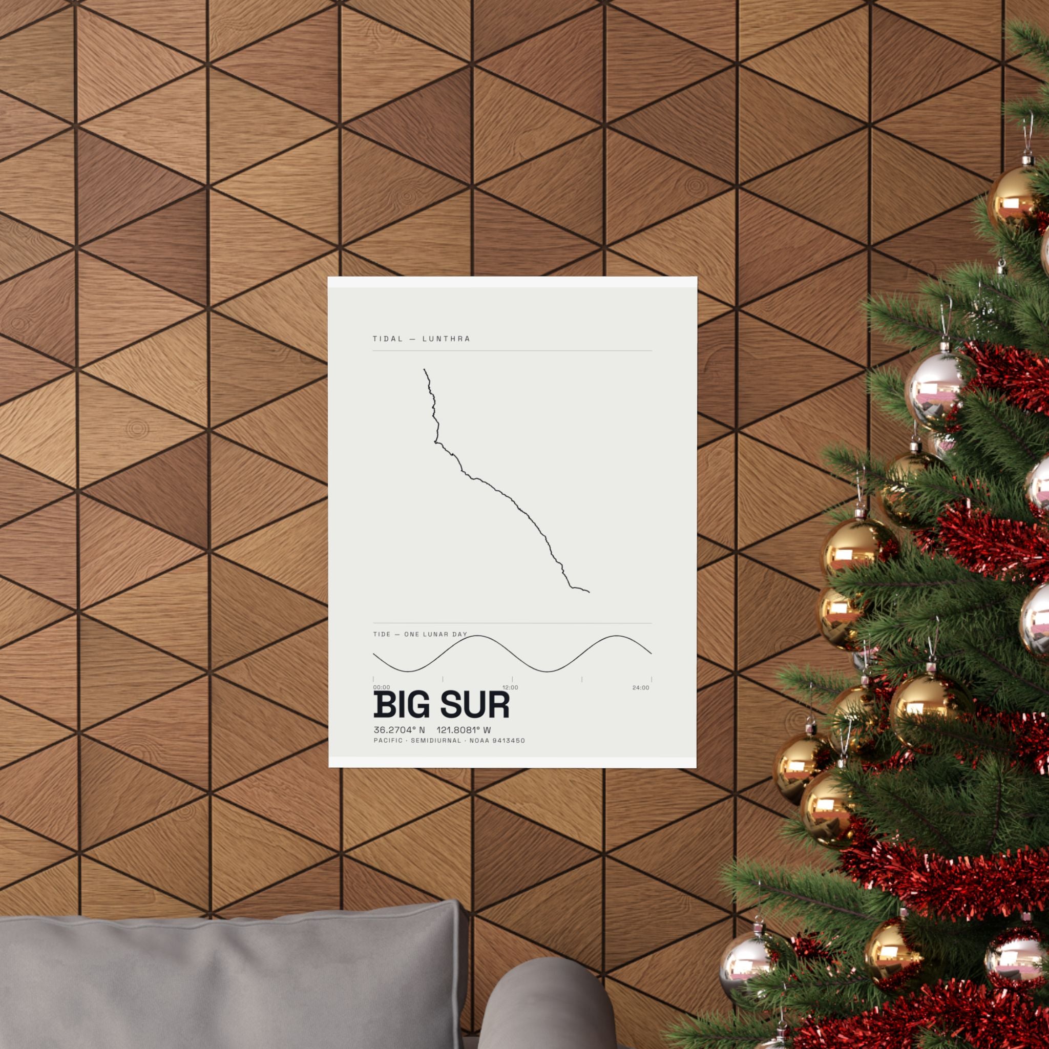 Big Sur — Tidal Poster