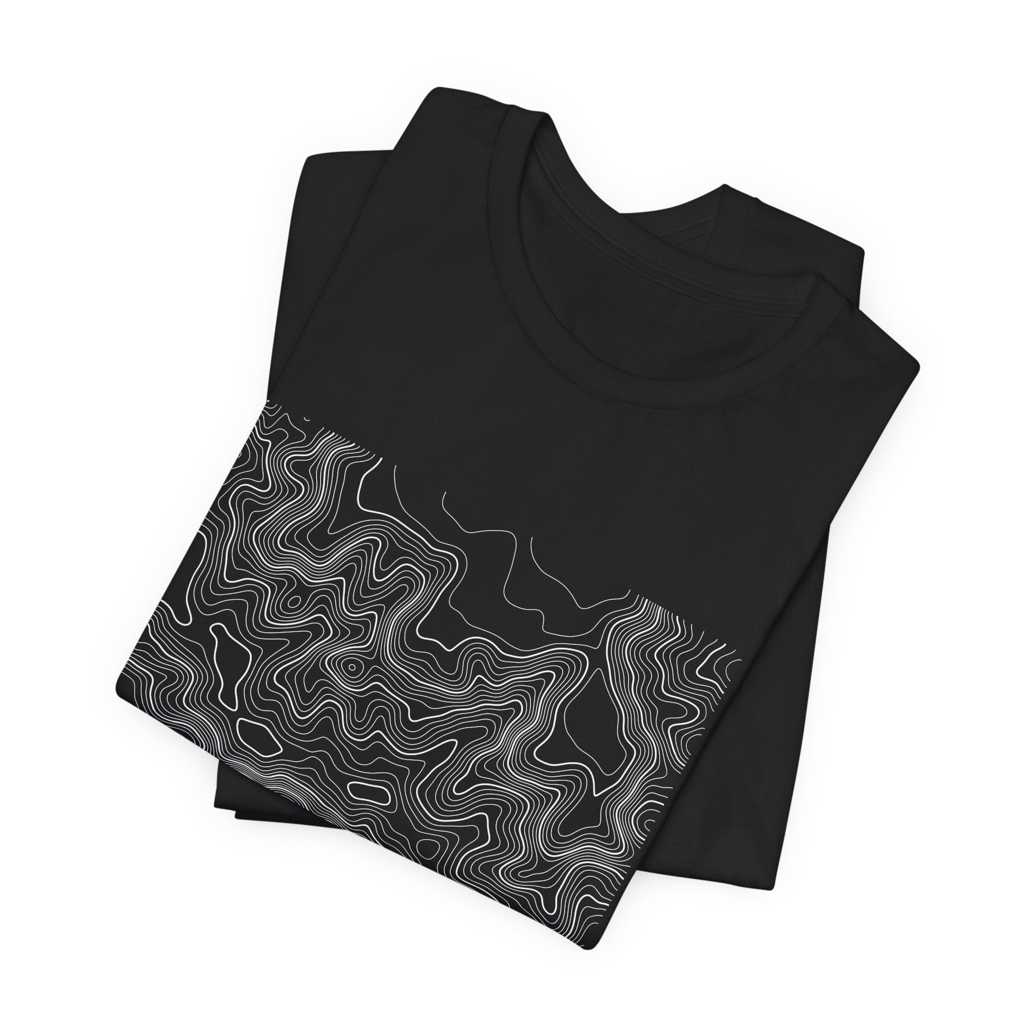 Grand Canyon Topographic Tee — Real Elevation Contour Map