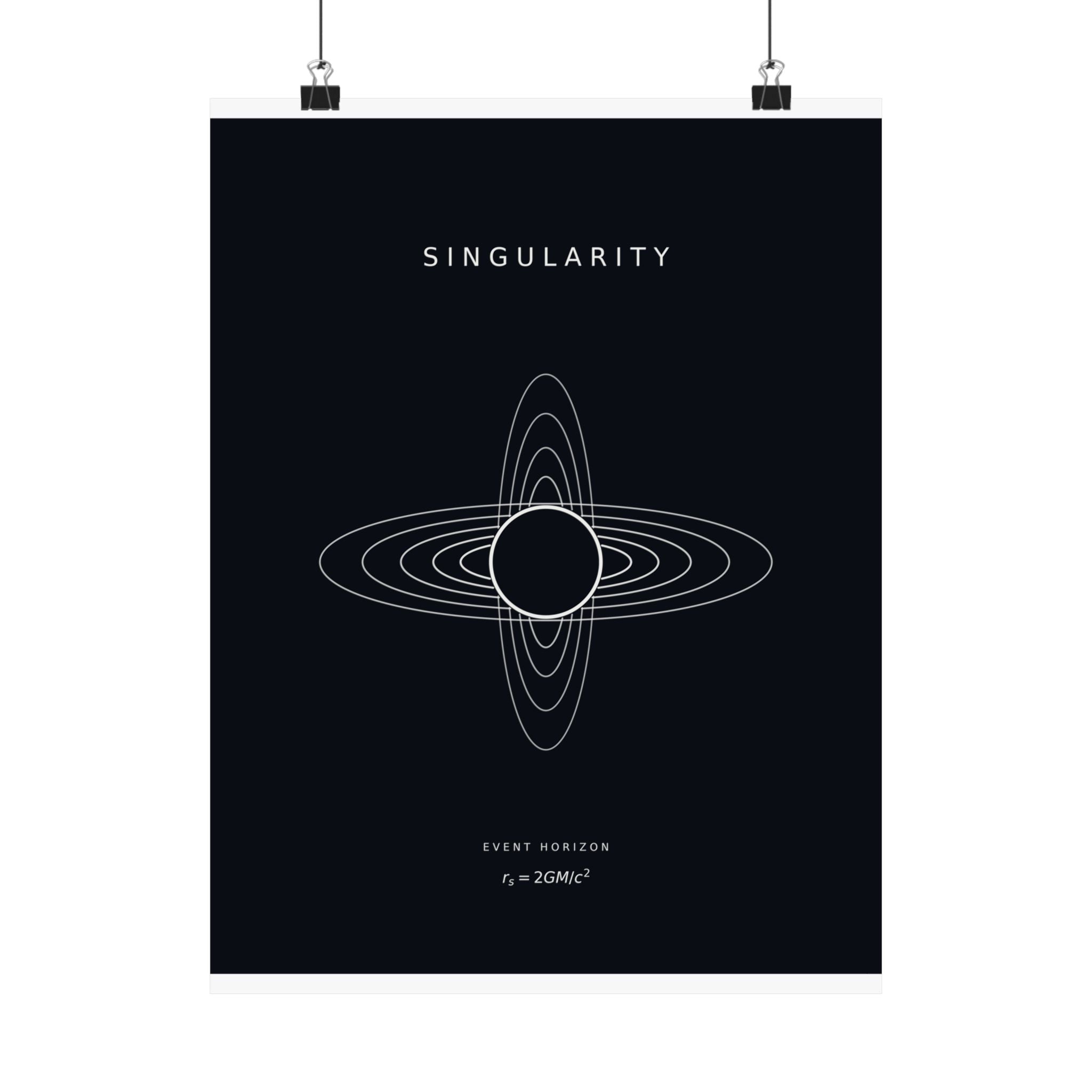 Singularity — Event Horizon Poster