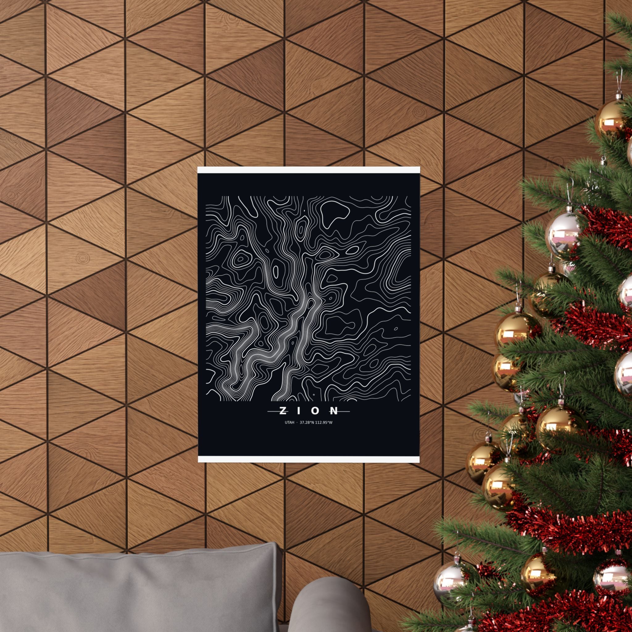 Zion — Terrain Poster