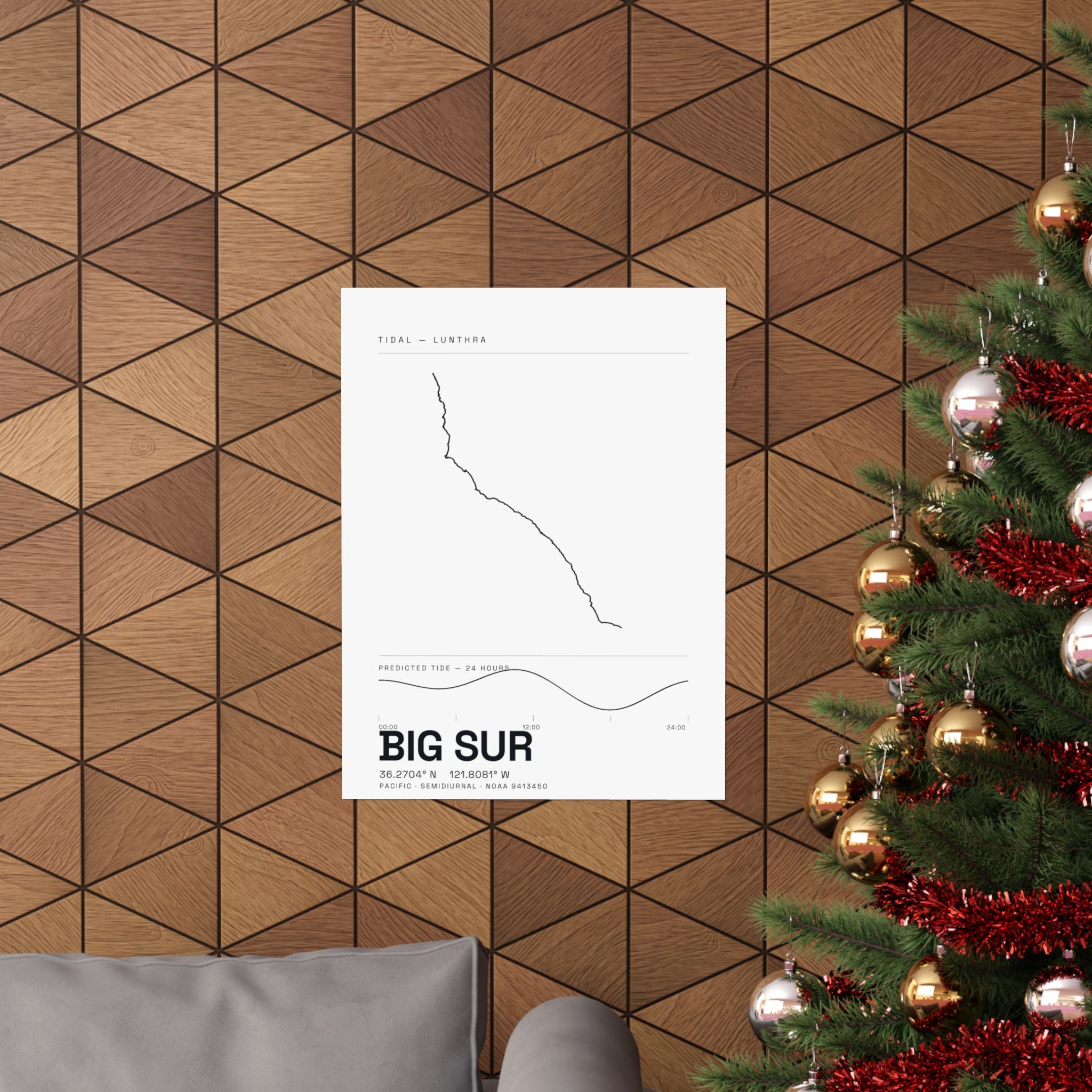 Big Sur — Tidal Poster
