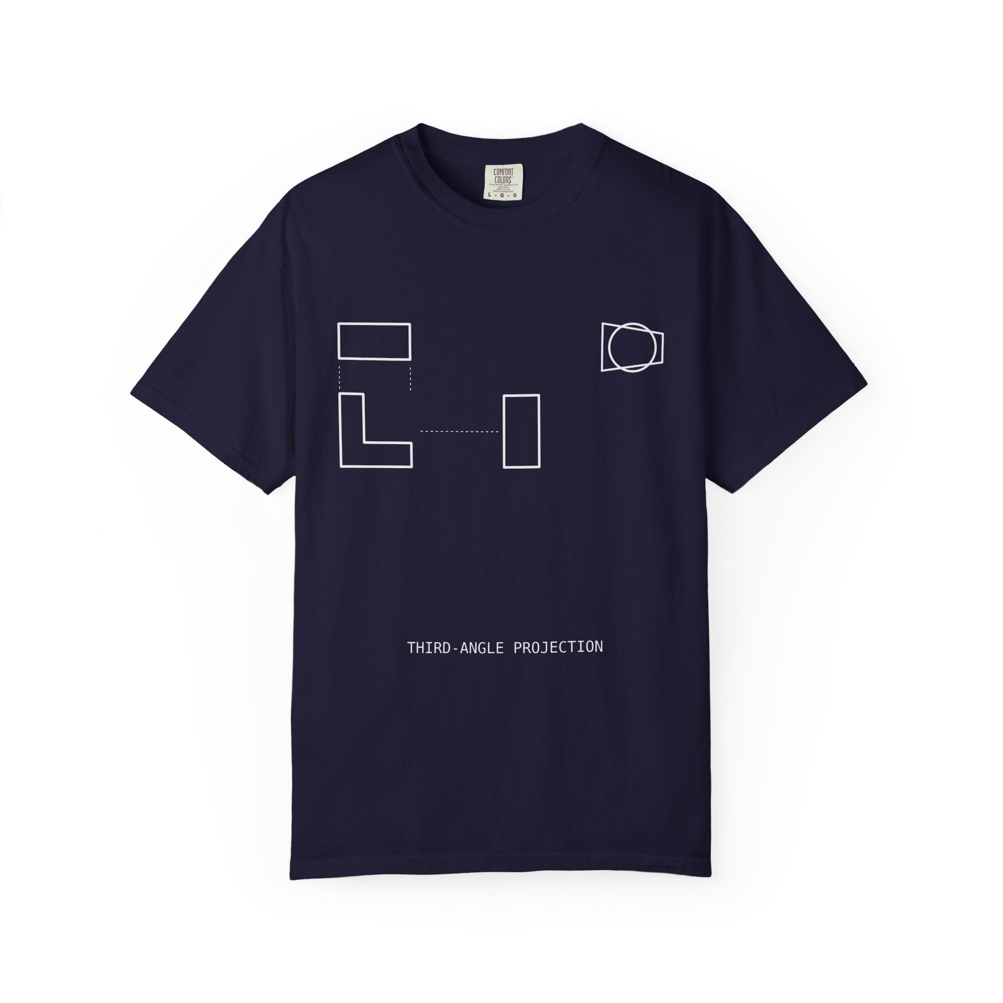 Third-Angle Projection — Datum Tee