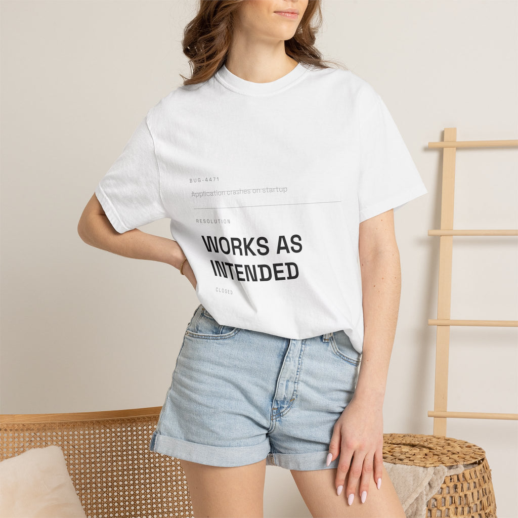 Works As Intended Tee — Resolution