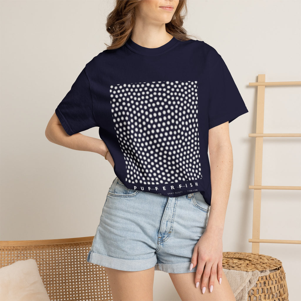 Pufferfish Tee - Turing Reaction-Diffusion Art | Men's